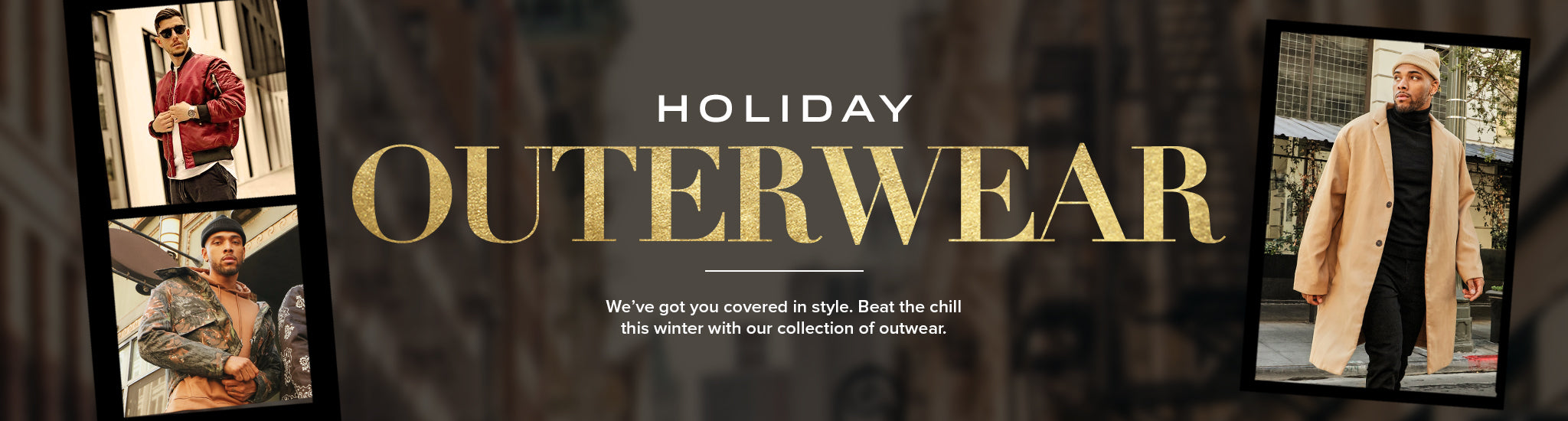 Men's Holiday Outerwear
