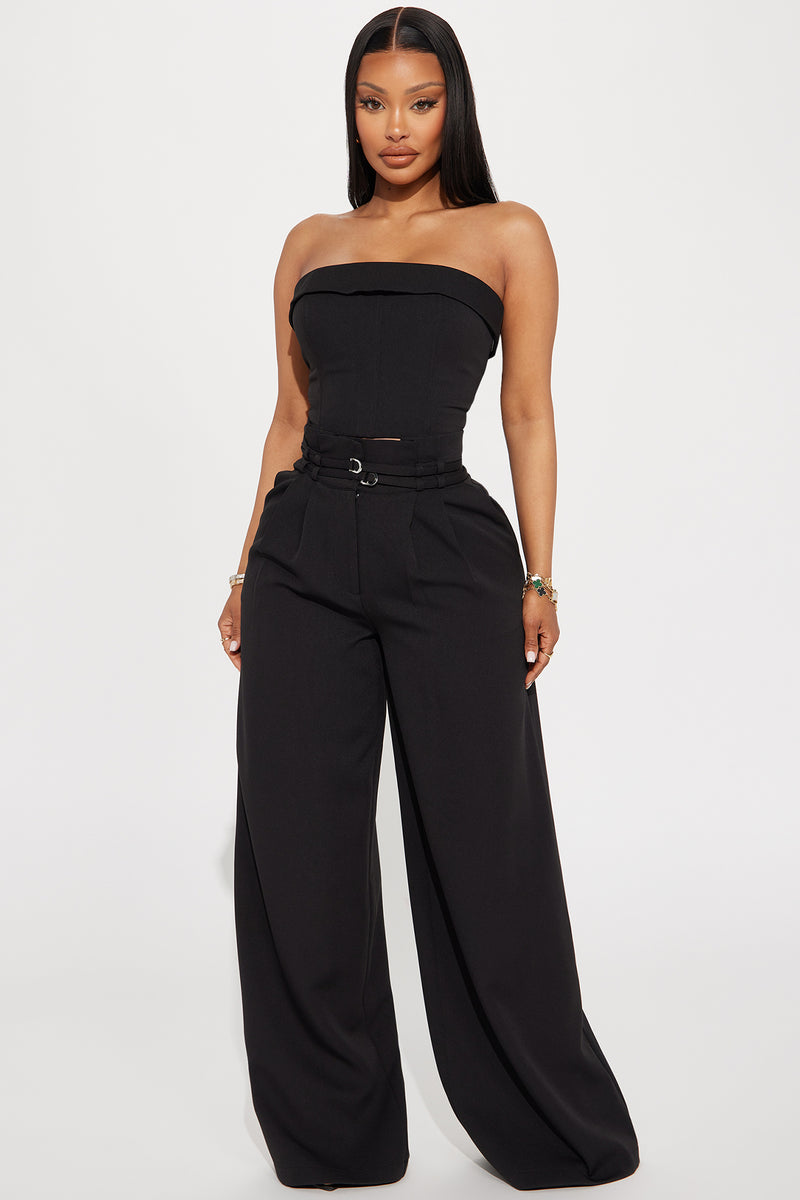 Giovanna Pant Set Black Fashion Nova, Matching Sets Fashion Nova
