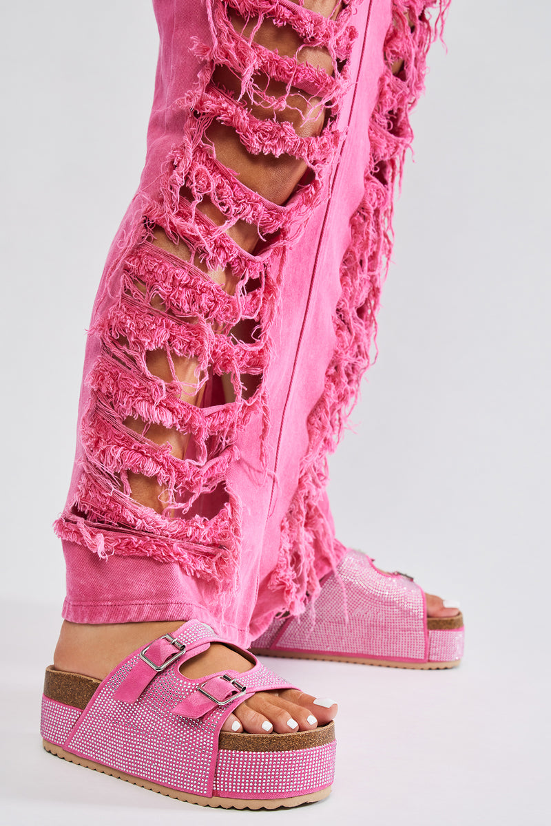 Not Going Anywhere Flatforms Pink Fashion Nova, Shoes Fashion Nova