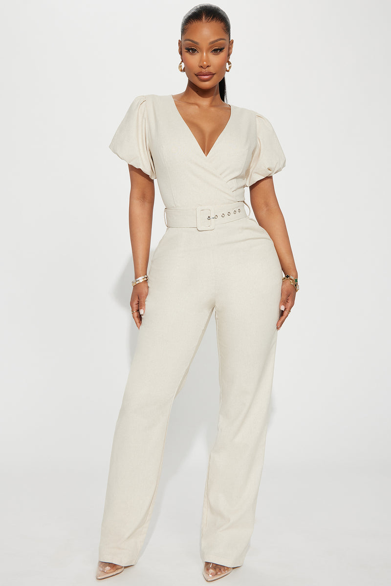 NUBE BEIGE JUMPSUIT main image 1