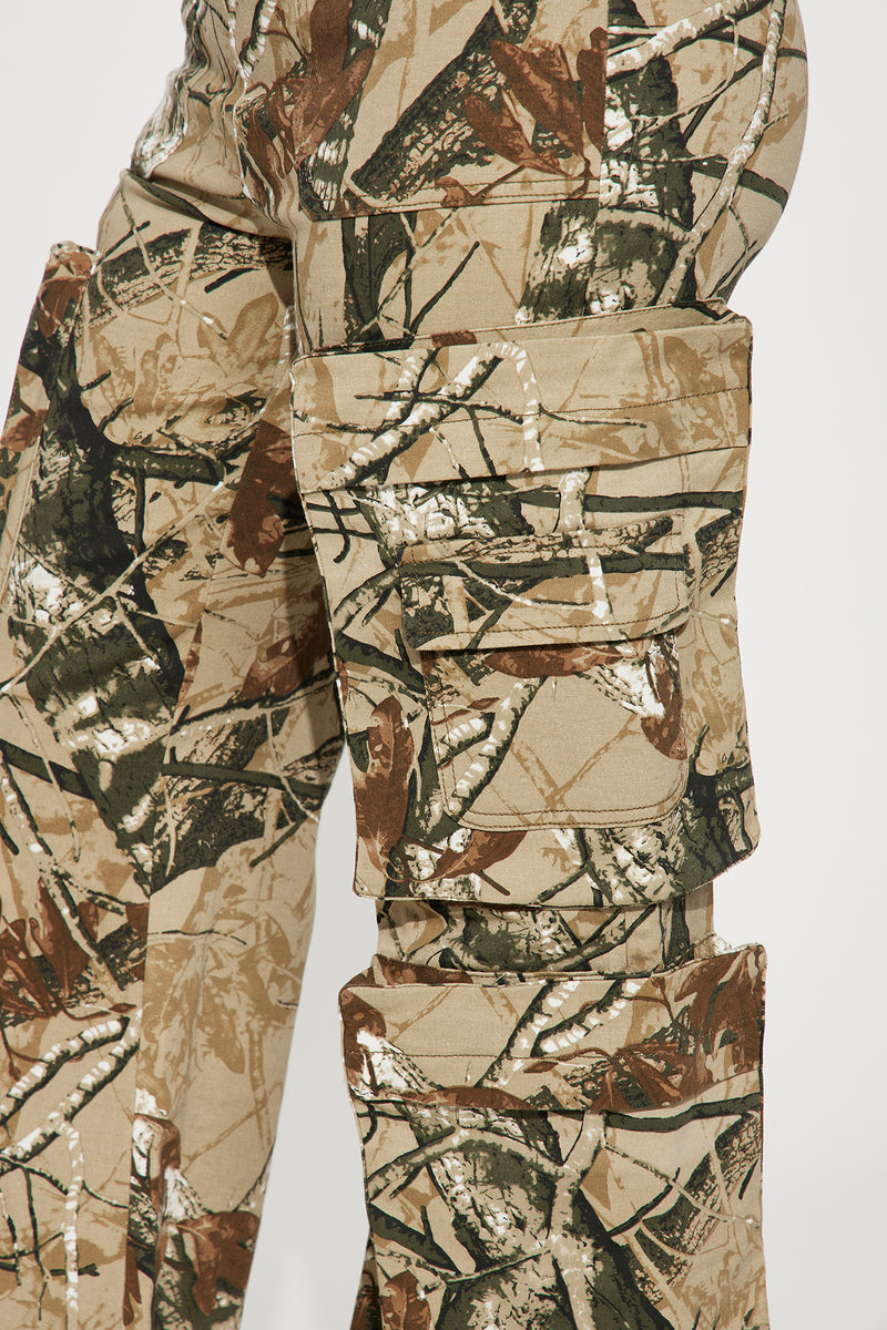 Brooklyn Camo Jumpsuit - Taupe/combo