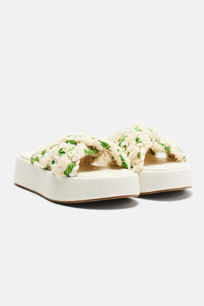 Cream flatforms shop