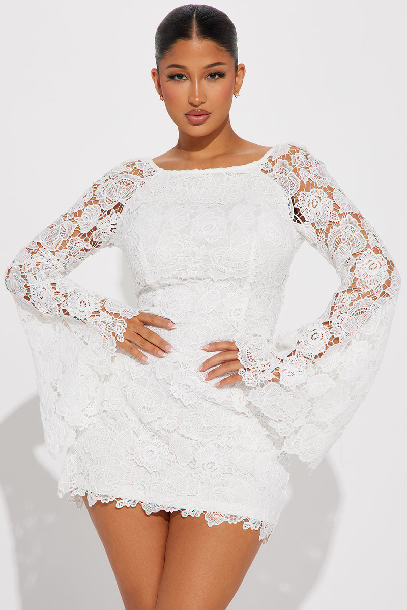 Krista Lace Mini Dress