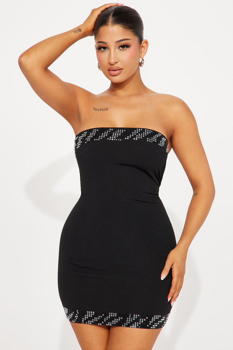Magical Embellished Mini Dress