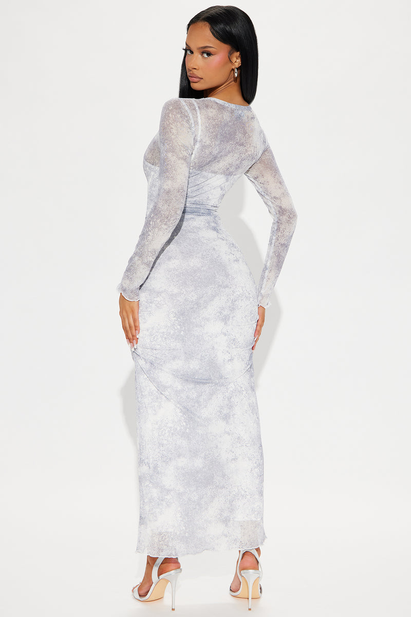 Brielle Mesh Maxi Dress