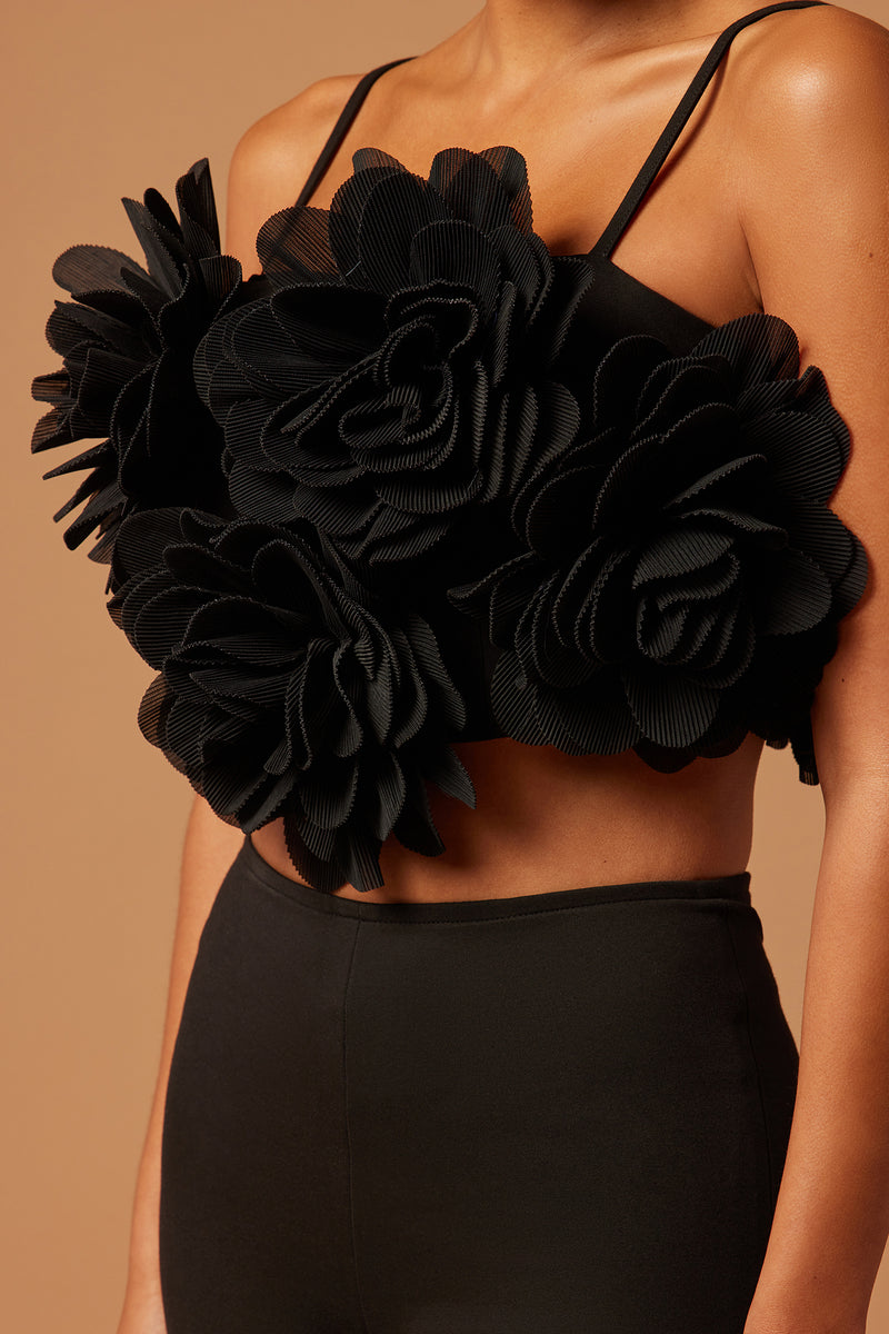 Darla Flower Pant Set Black Fashion Nova, Luxe Fashion Nova