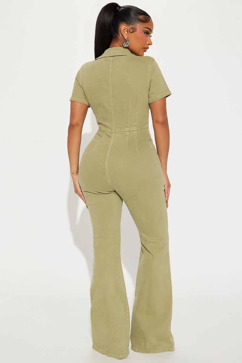 Fashion nova army jumpsuit best sale