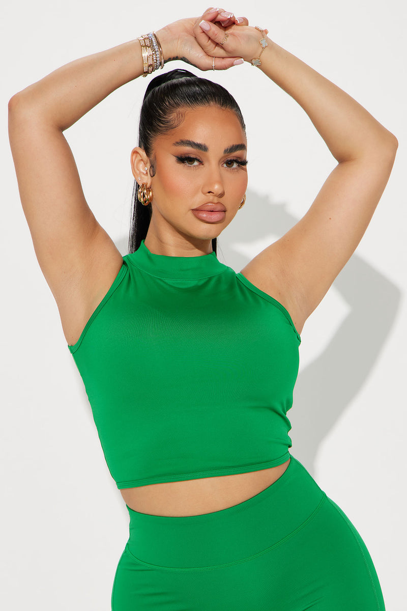 Playing Doubles Elevate Active Top Kelly Green Fashion Nova, Nova Sport Fashion Nova