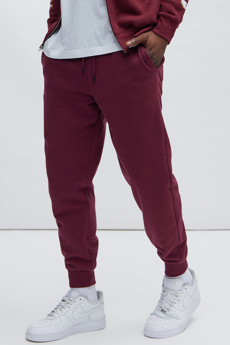Converse discount burgundy joggers