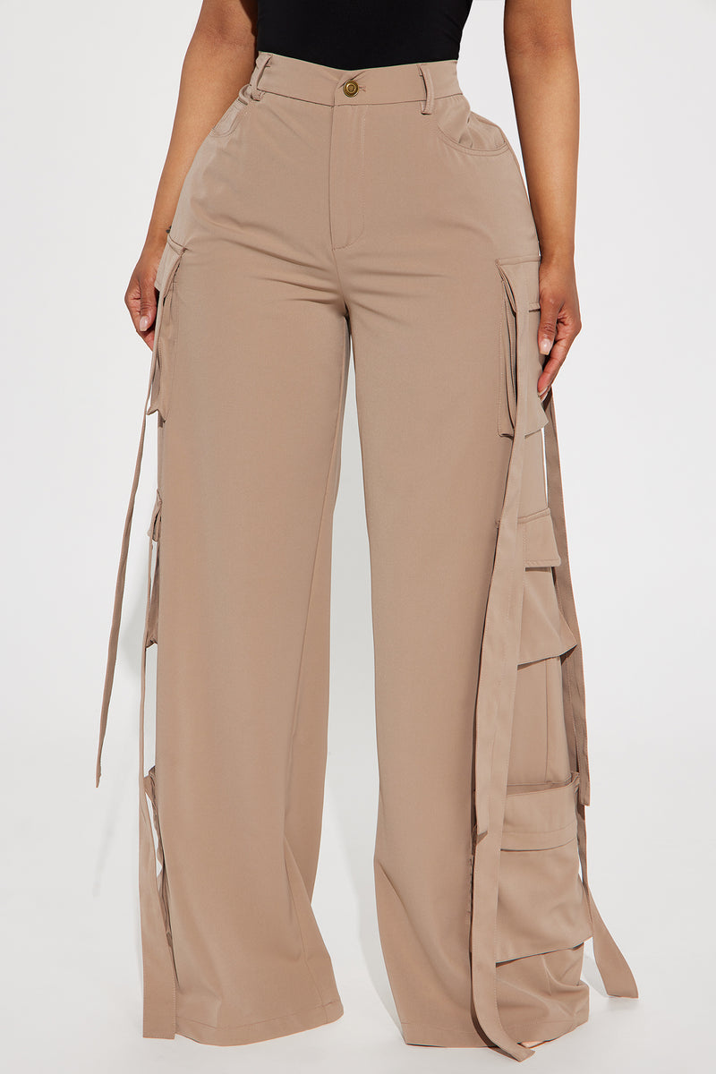 Lighter Khaki Wide Pants