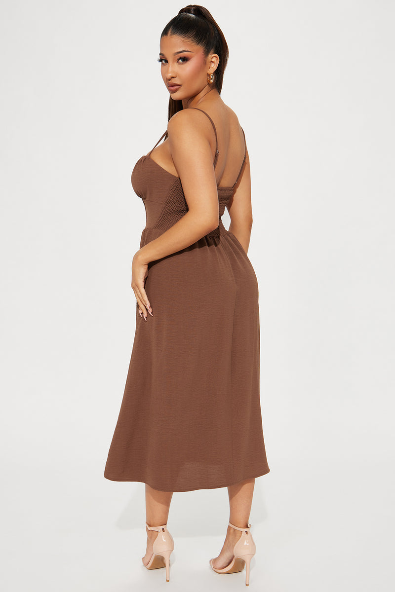 Amalfi Summer Midi Dress