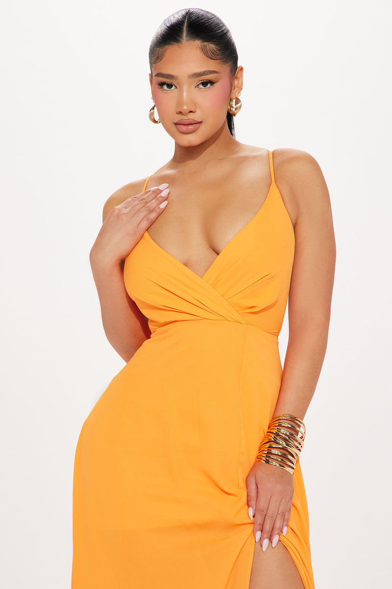 Leia Chiffon Maxi Dress