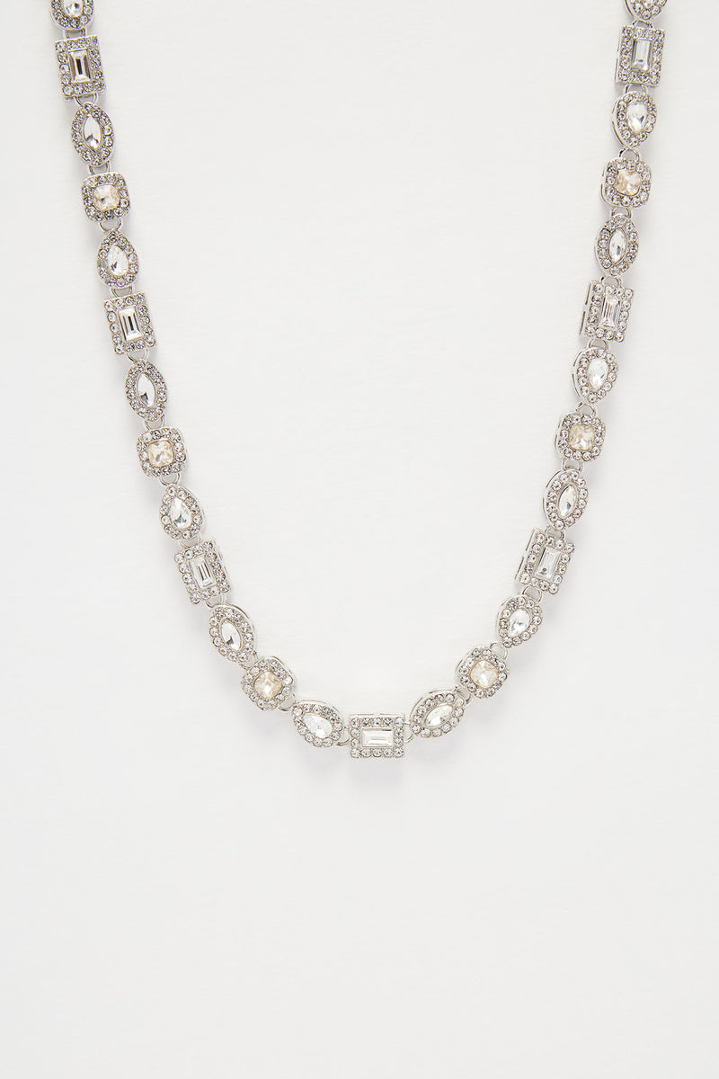 Want All The Rhinestones Necklace Silver Fashion Nova, Jewelry Fashion Nova Want All The Rhinestones Necklace Silver Fashion Nova, Jewelry Fashion Nova