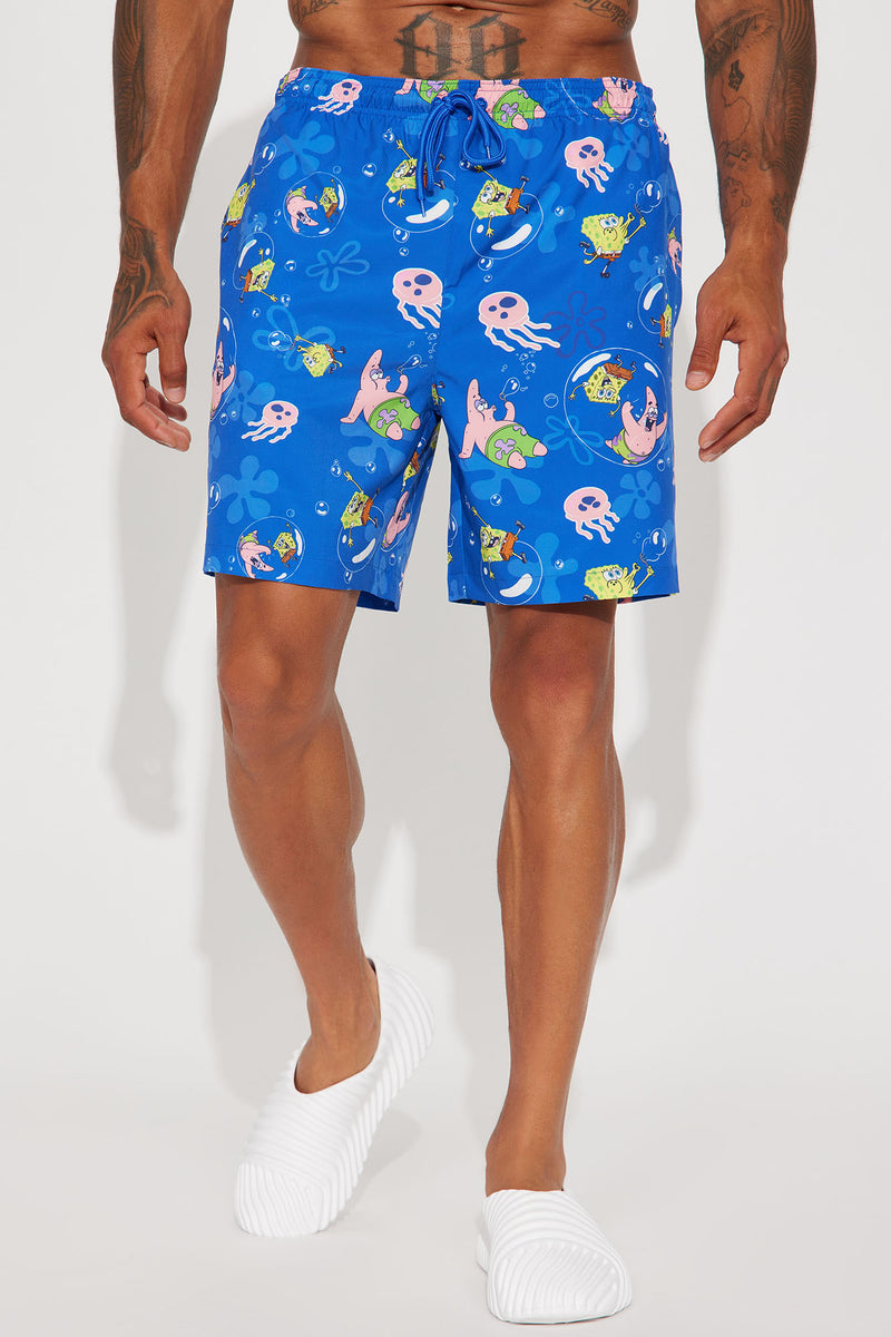 Spongebob swim shop trunks mens