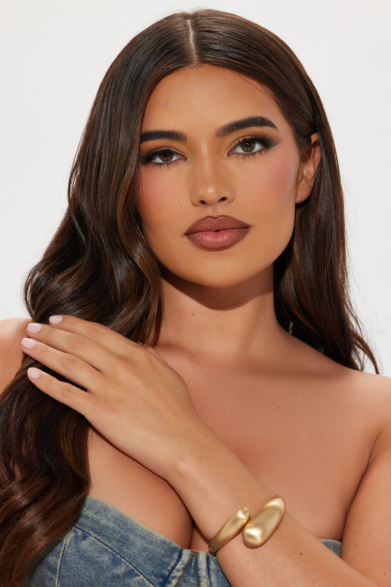 Onda Cuff Bracelet Gold Fashion Nova, Jewelry Fashion Nova