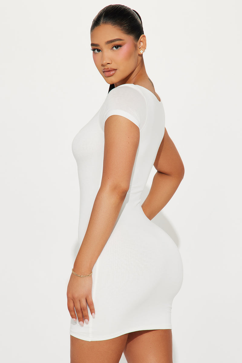 Anna Double Lined Mini Dress
