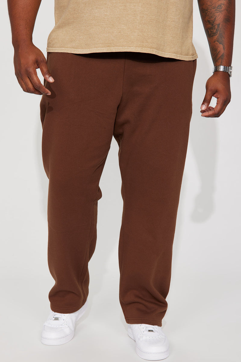 Mens chocolate 2025 brown sweatpants