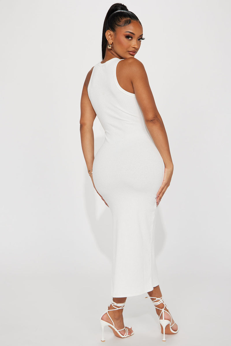 Casual Outing Midi Dress White Fashion Nova Dresses Fashion