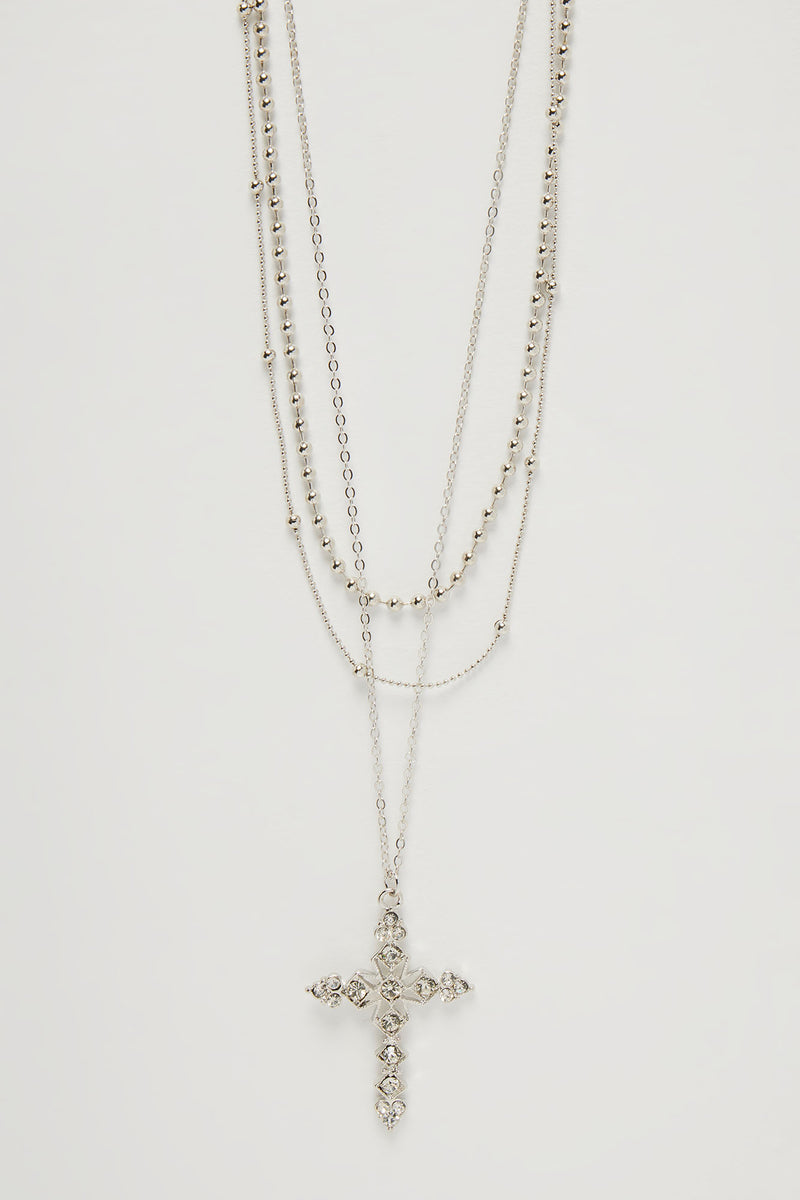 Showing My Shining Spirit Necklace Silver Fashion Nova, Jewelry