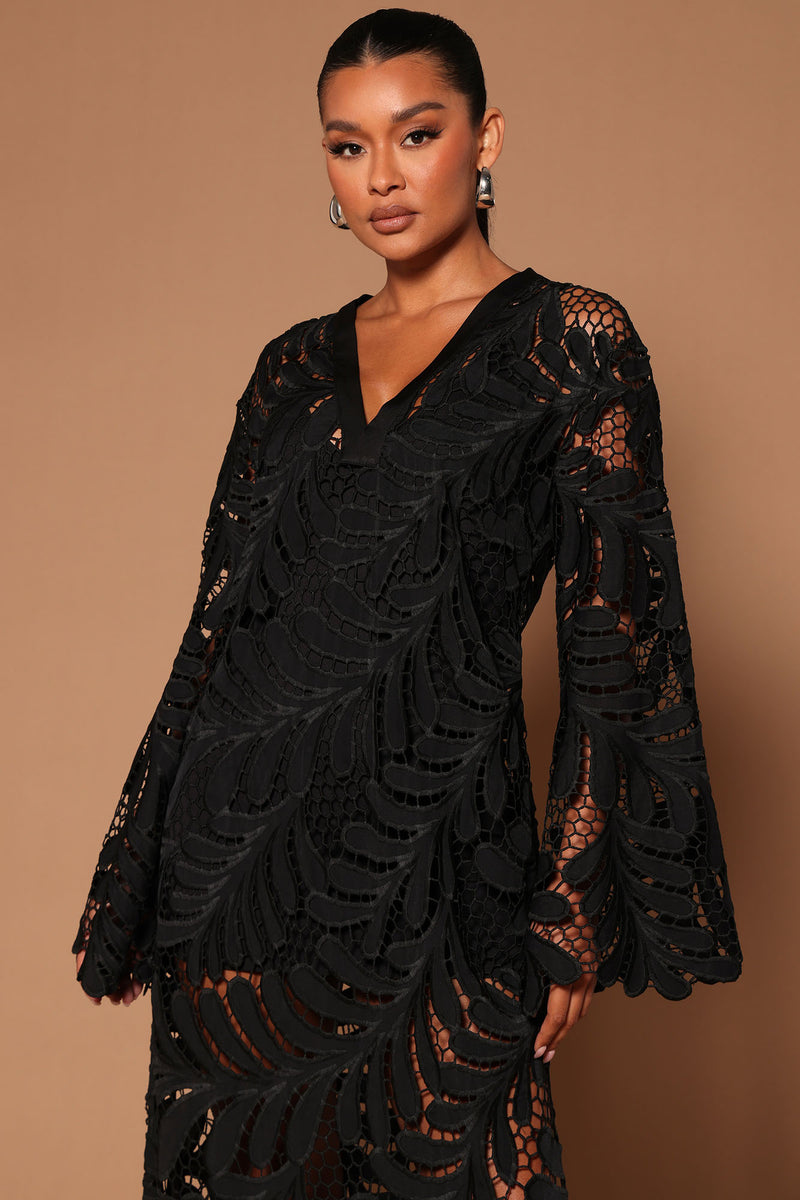 Monica Maxi Dress - Black | Fashion Nova, Luxe | Fashion Nova
