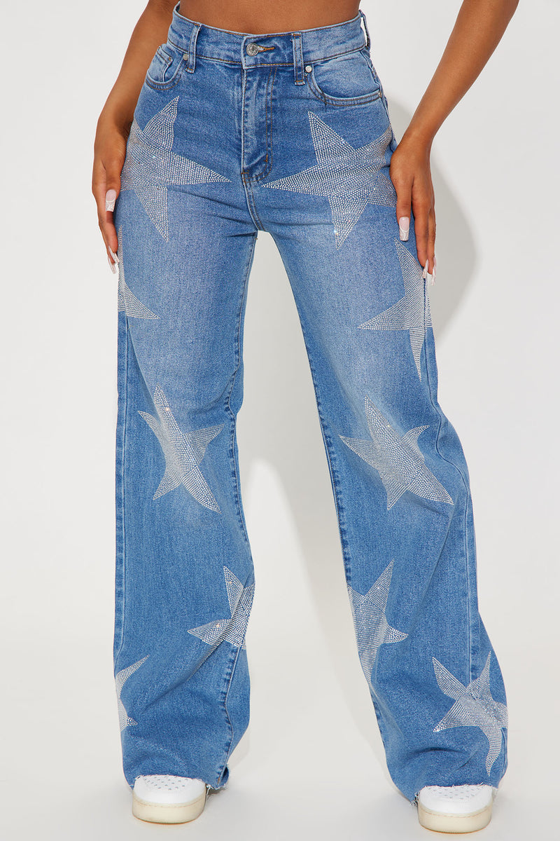 Shine shop star jeggings
