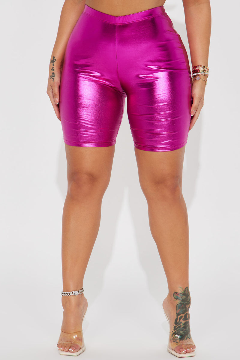 Fuchsia discount biker shorts