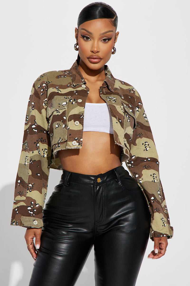 Fashion nova hotsell camo jacket