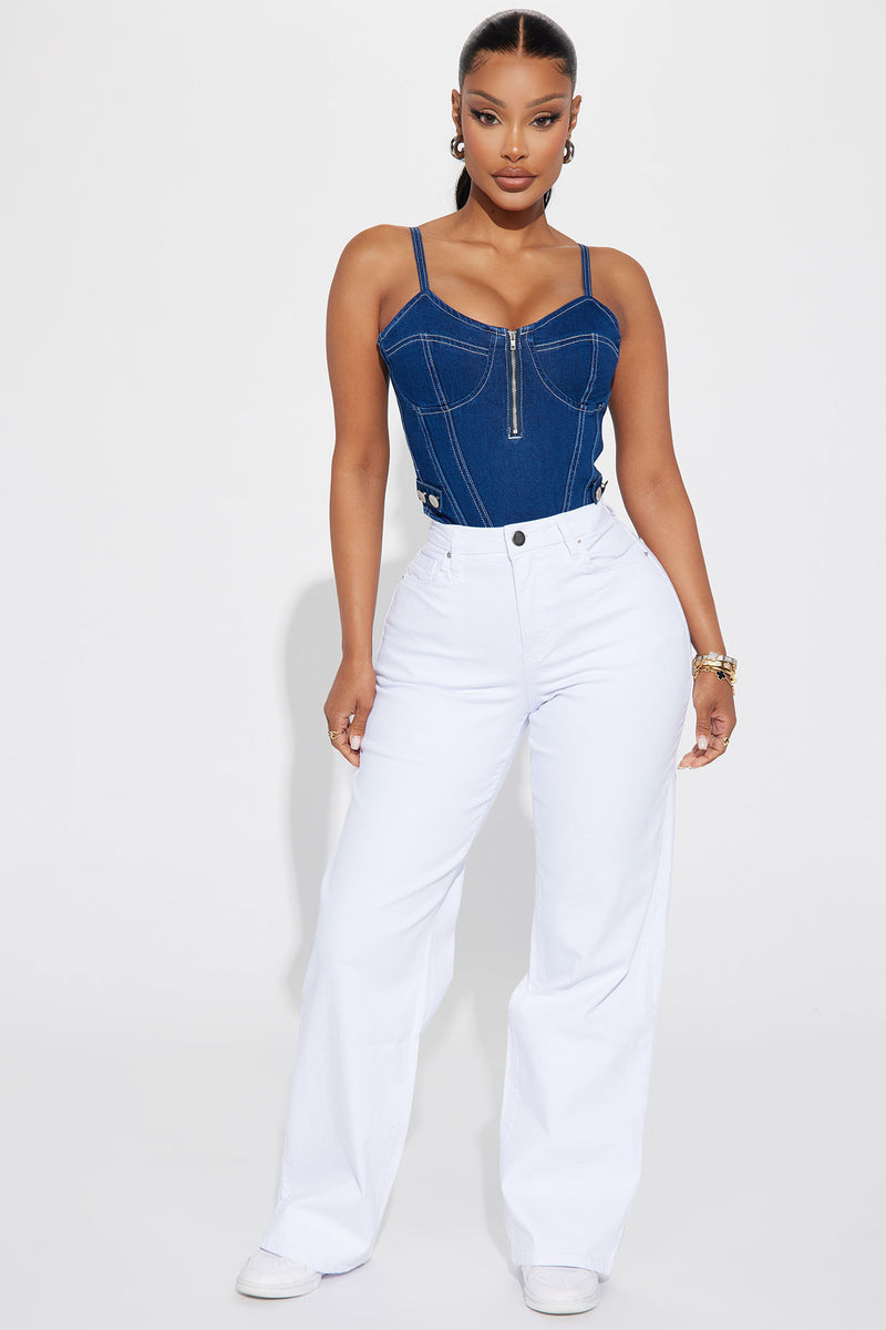 White jeans 2025 fashion nova