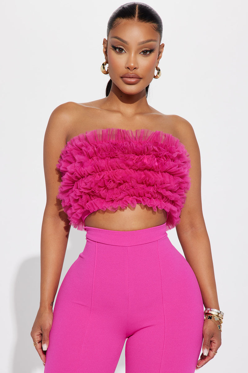 Fashion nova hot pink deals jumpsuit