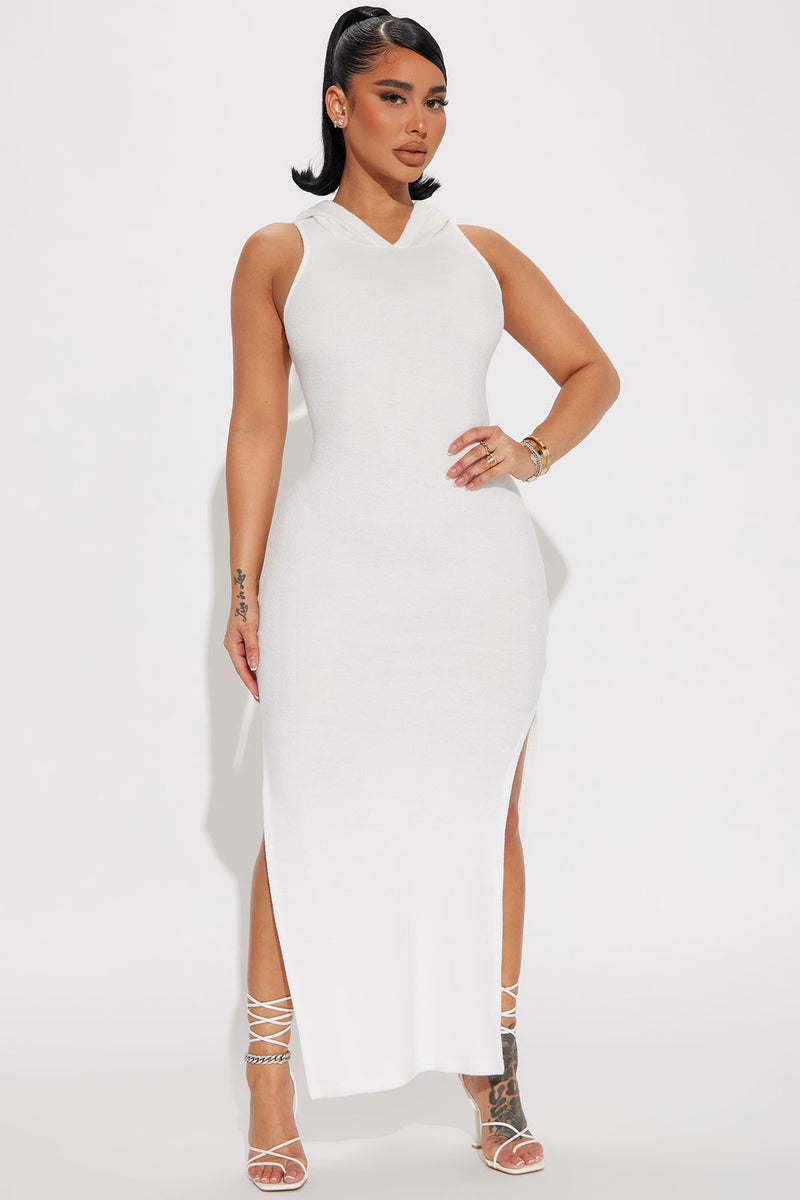 Fashion nova white plus size dress sale