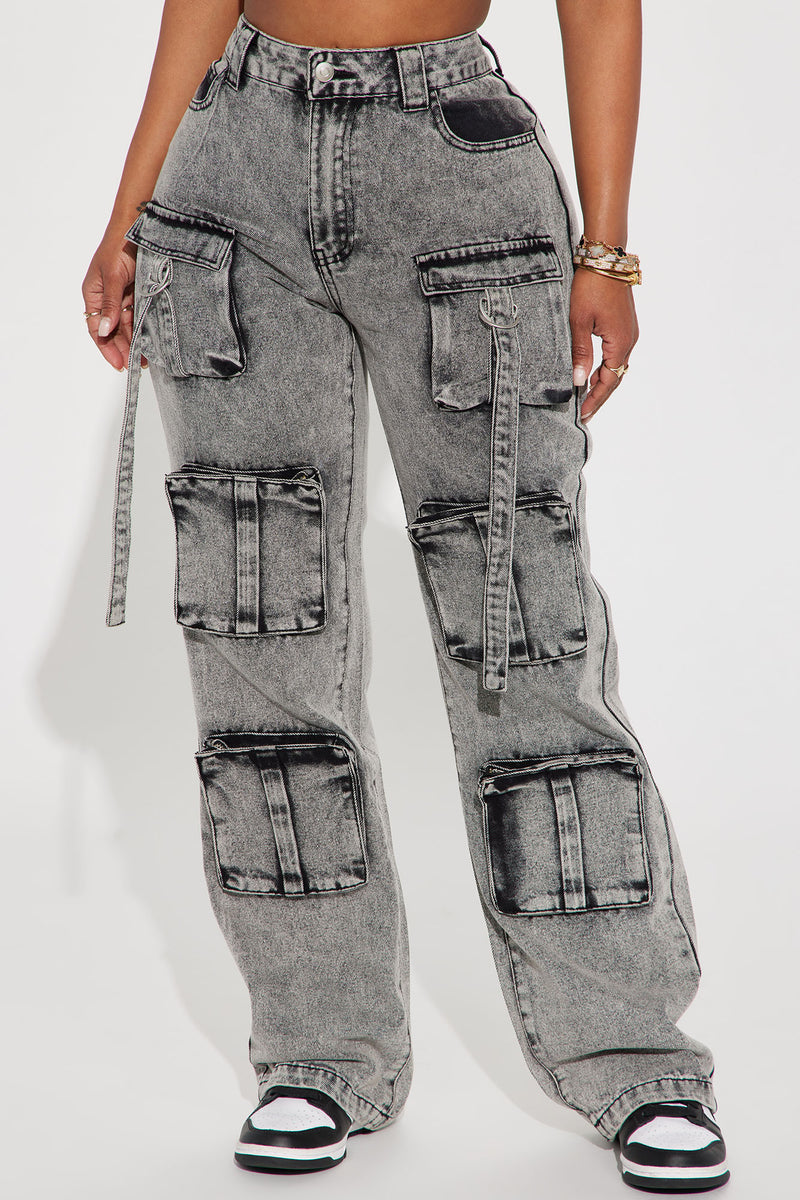 Grey fashion nova jeans online