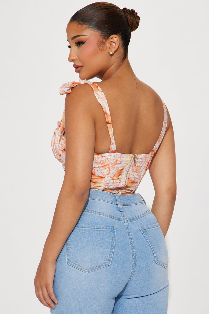 Haut Manches Longues Fox Racing Pour Femme - Cordova - Orange/Sherbet - Taille S - Neuf Avec étiquettes