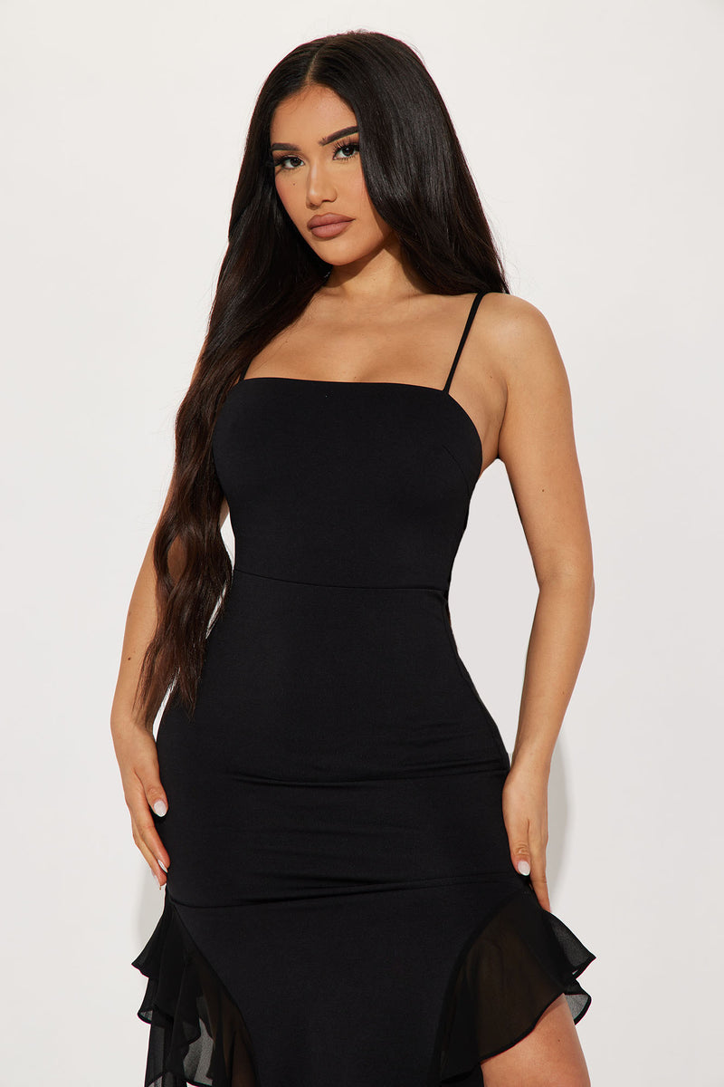Chasing love ruffle dress fashion cheap nova