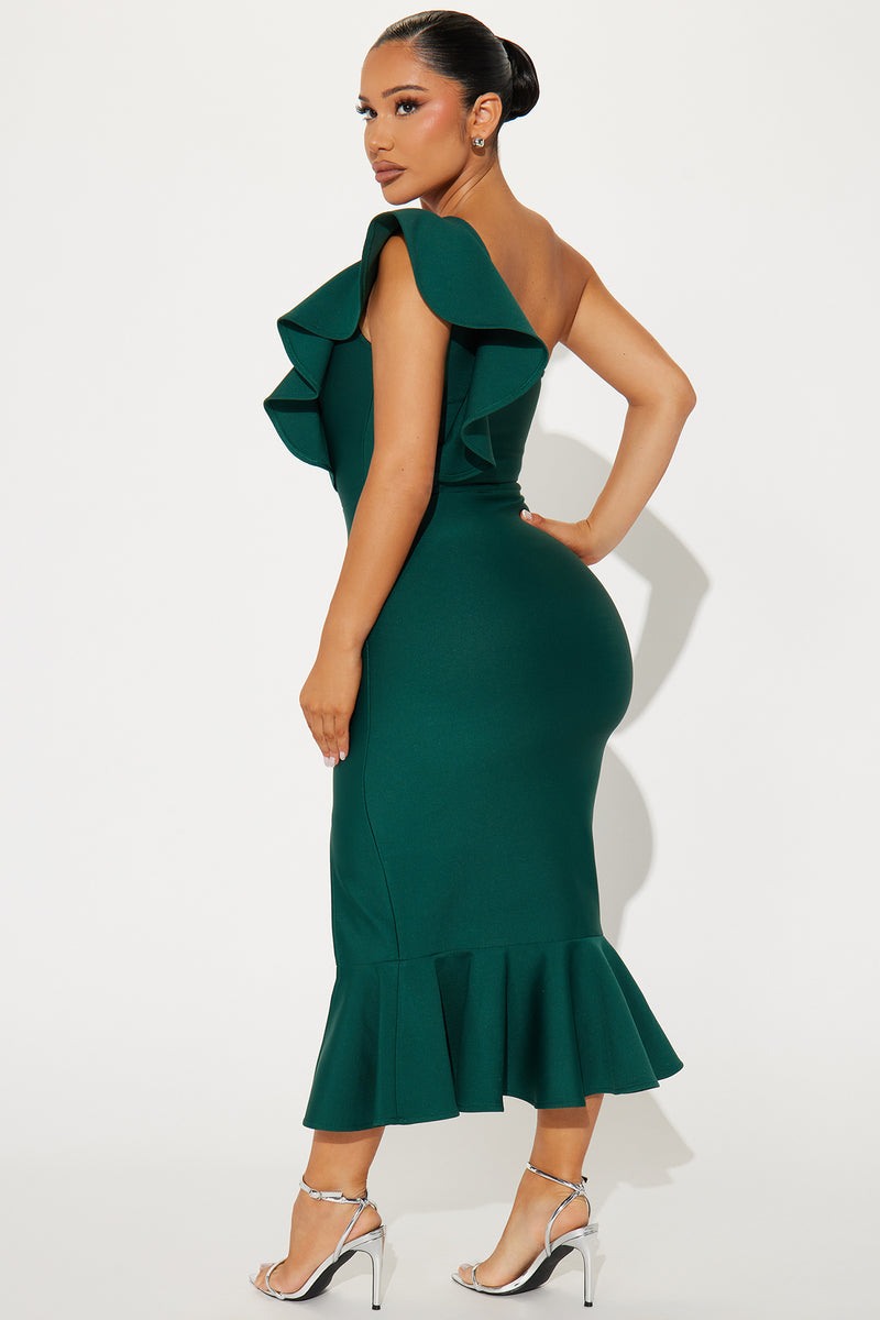 Alaia Bandage Midi Dress Teal Fashion Nova, Fashion Nova