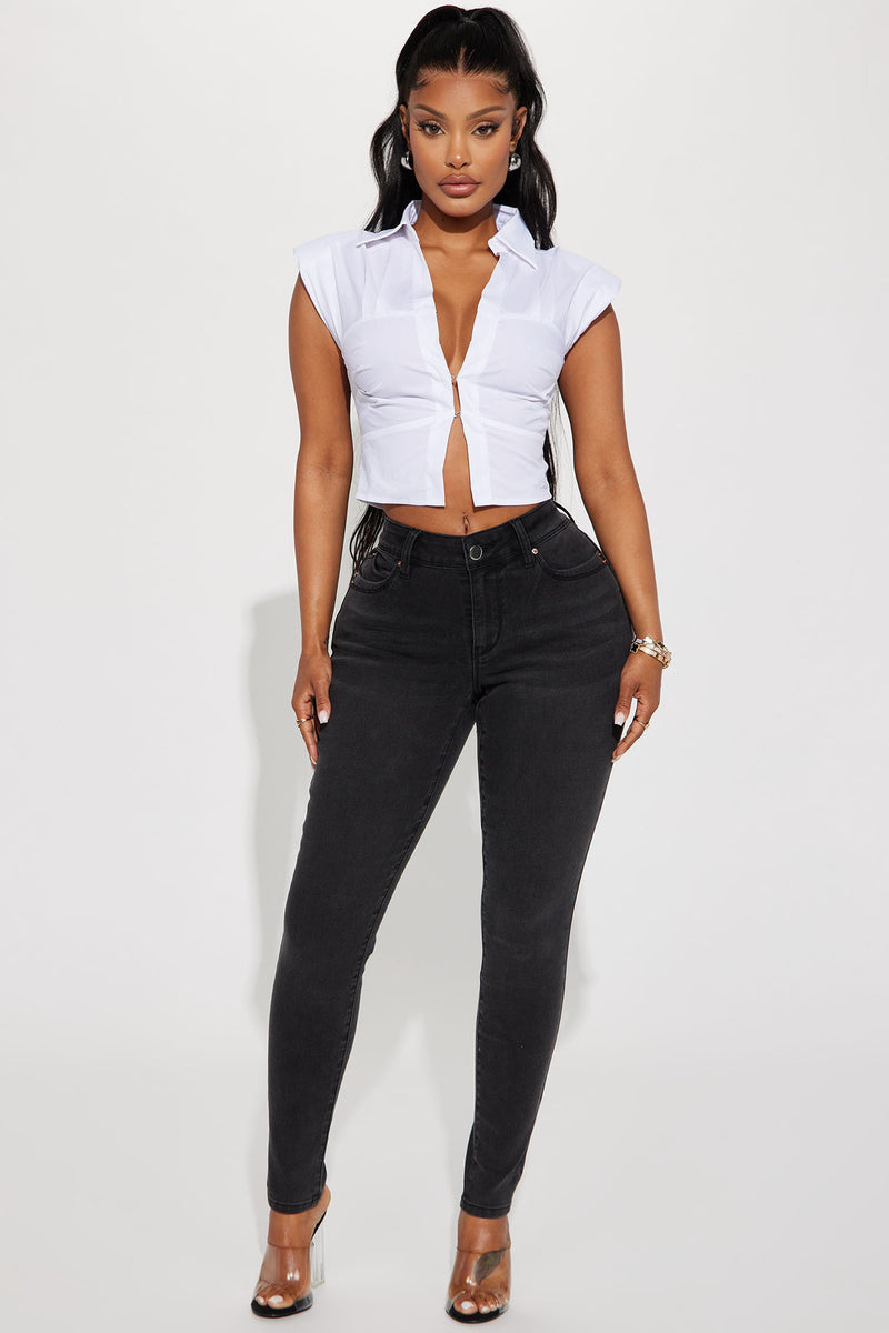 Fashion nova 2025 black jeans