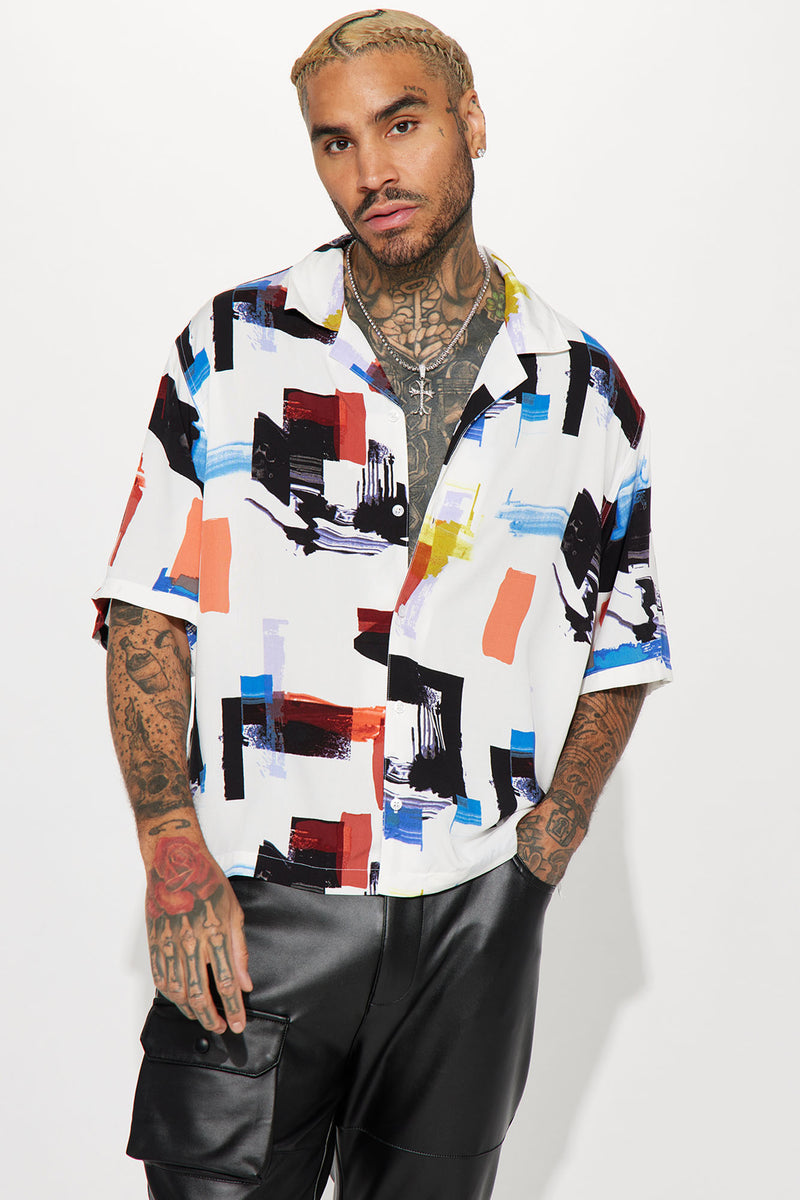 Fashion nova white button up shirt sales
