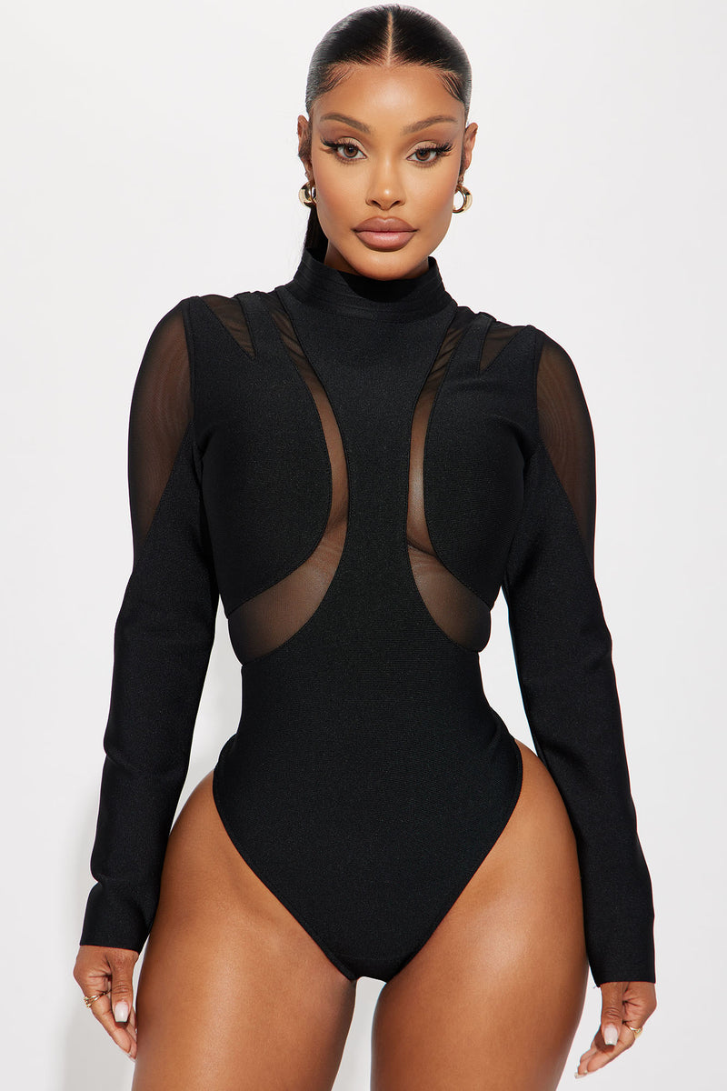 More To Desire Bodysuit Black Fashion Nova Bodysuits