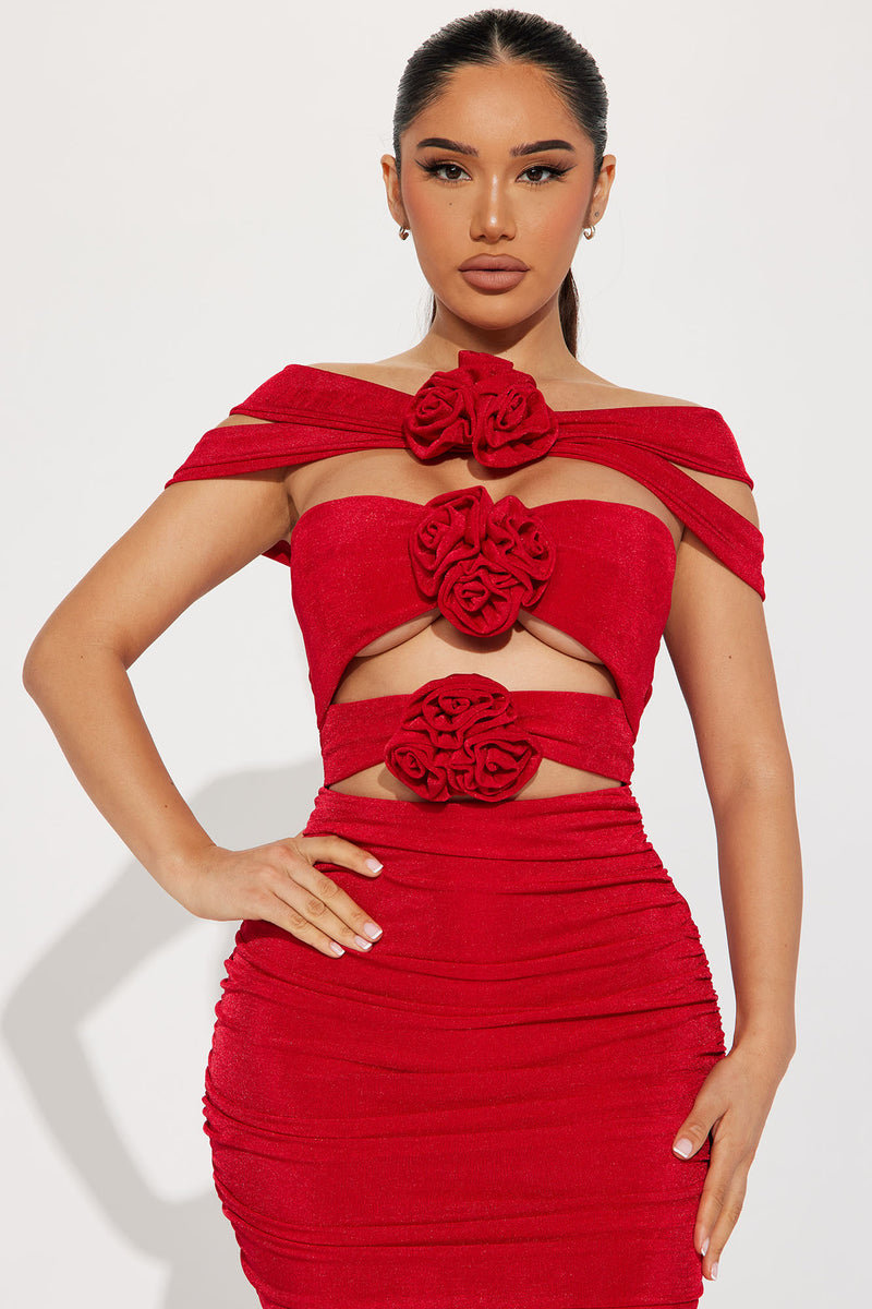 Cut out store dress fashion nova
