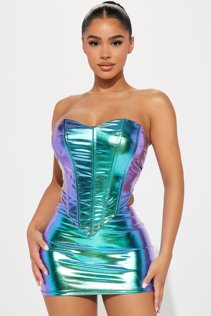 Underbust corset shop skirt fashion nova