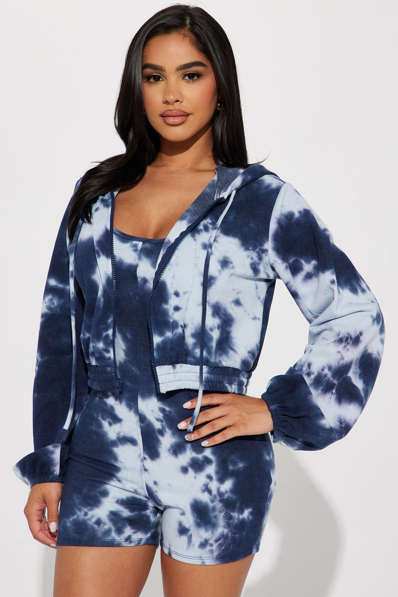 Fashion nova tie dye jumpsuit hot sale