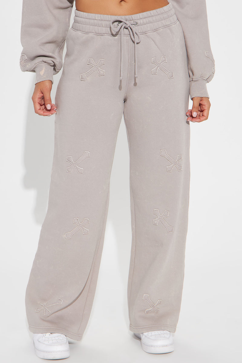 I Accept Change with Grace Black Versatile Relaxed Fit Pant