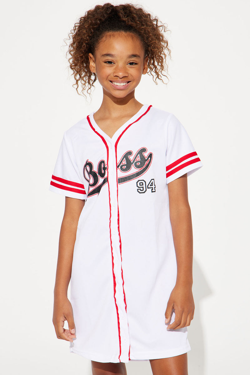 Baseball jersey dress sales