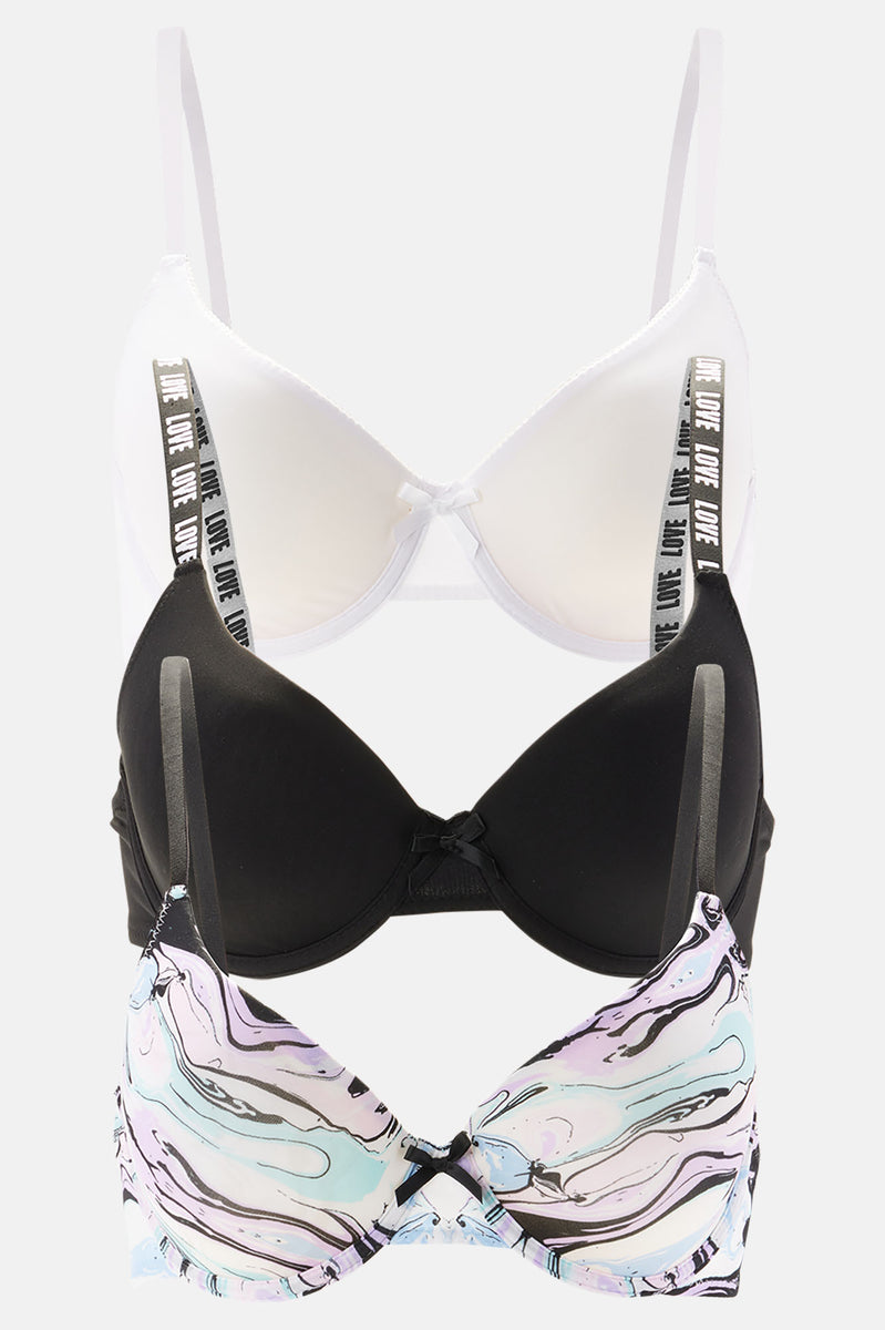 Fairy Kiss Lightly Padded Bra – Value Bundle (3-Pack) main image 0