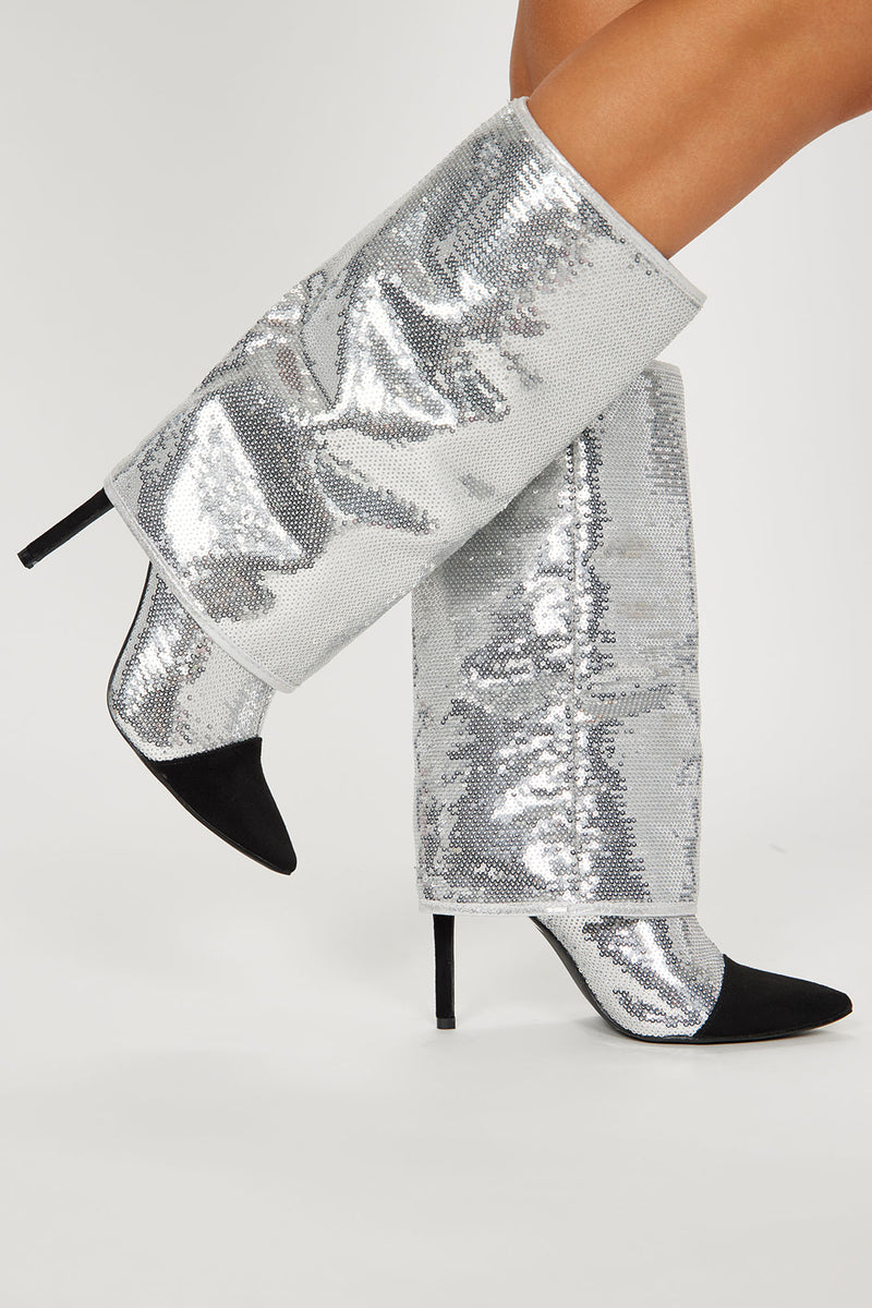 Crystal boots discount fashion nova