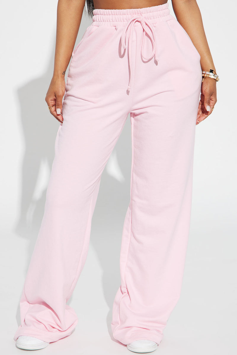 Fashion nova pink sweatpants store