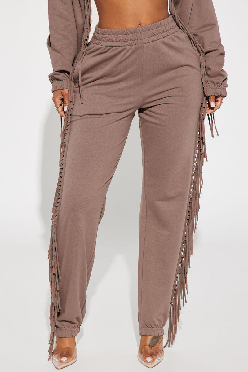 Amuse society hot sale fringe joggers