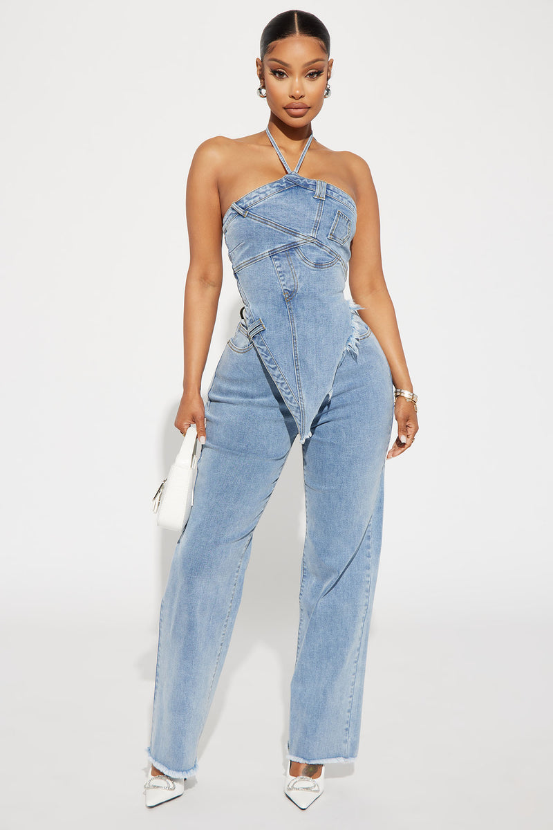 Fashion nova deals denim set