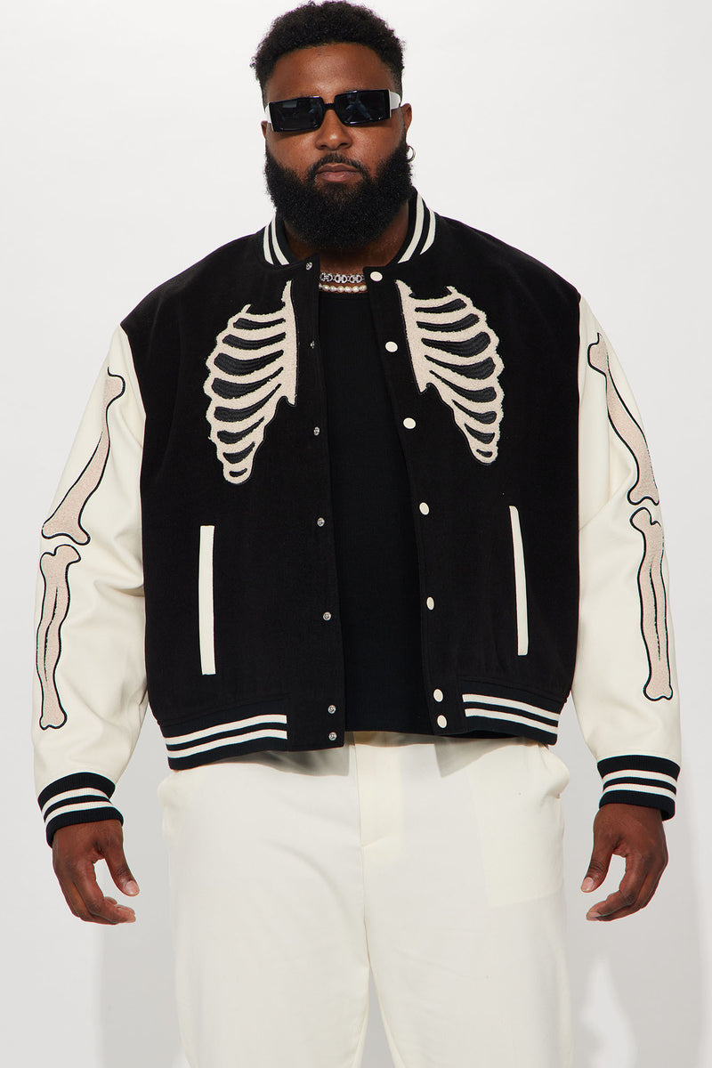 Fashion nova top varsity jacket