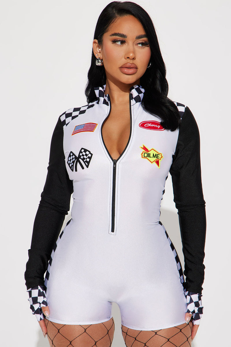 Fashion nova sales motorsport jumpsuit