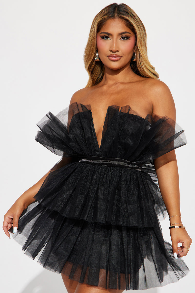 Tulle Much Mini Dress